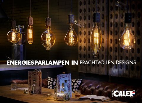 Energiesparlampen in prachtvollen Designs