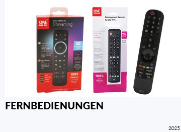 Fernbedienungen für alle Marken